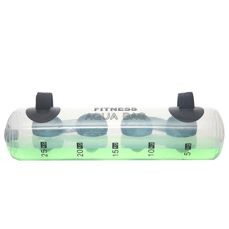 Dumbbell Water Bag Transparente — Peso a tu medida