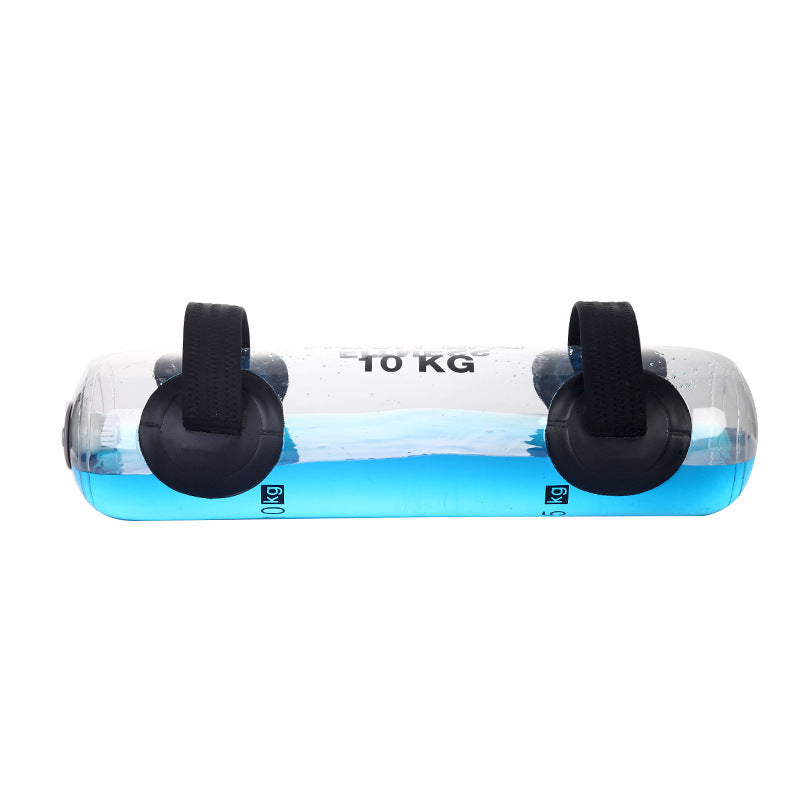 Dumbbell Water Bag Transparente — Peso a tu medida