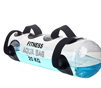 Dumbbell Water Bag Transparente — Peso a tu medida
