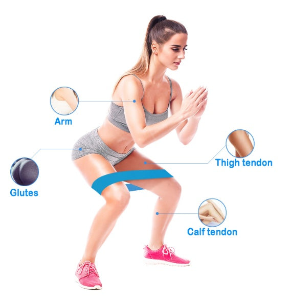 Bandas de Resistencia Elásticas para Glúteos y Cuerpo Completo