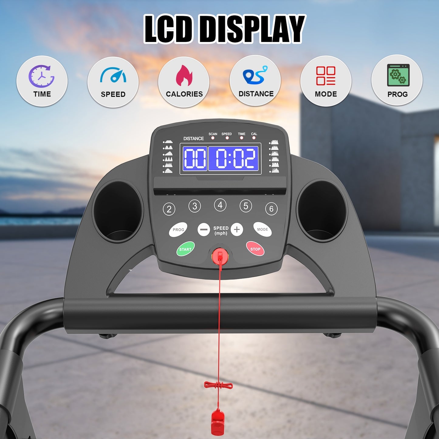 Cinta de Correr Plegable con App Treadmill Q30-5