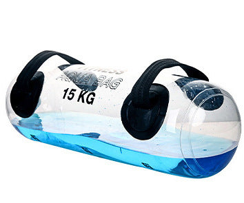 Dumbbell Water Bag Transparente — Peso a tu medida