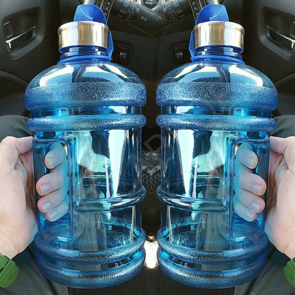 2.2L Outdoor Sports Gym Fitness Bottled Water Bottles for Training Camping Running Big Large Gourd Drink Bottle Capacity Kettle