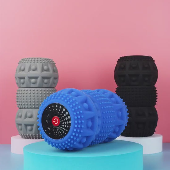 Electric Deep Tissue Foam Roller Vibrating Sports 